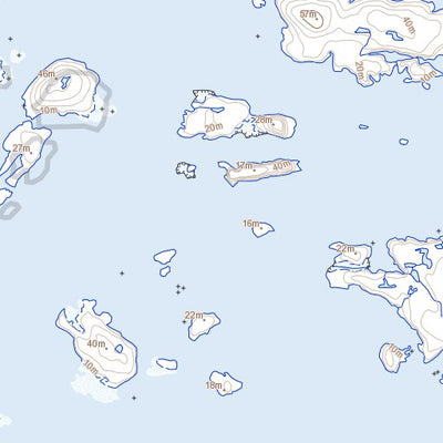 Natural Resources Canada Hobart Island (036A03 Toporama) digital map