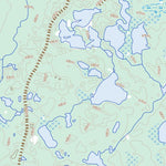 Natural Resources Canada Hodges Lake, SK (074H07 Toporama) digital map