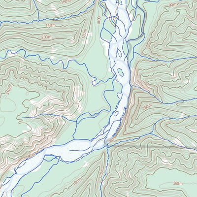 Natural Resources Canada Hogan Lake, YT (106L08 Toporama) digital map