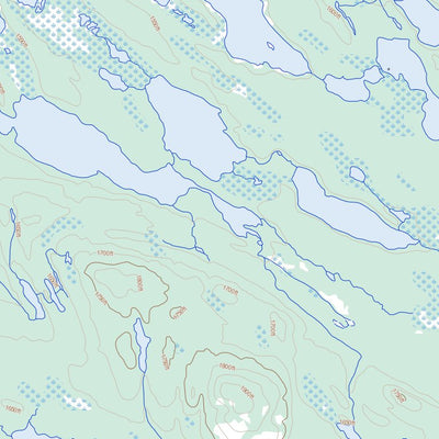 Natural Resources Canada Hollinger Lake, NL (023J16 Toporama) digital map