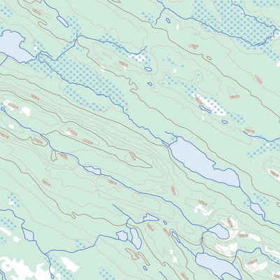Natural Resources Canada Hollinger Lake, NL (023J16 Toporama) digital map