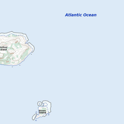 Natural Resources Canada Holton Harbour, NL (013I11 Toporama) digital map