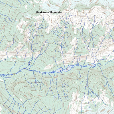 Natural Resources Canada Homathko Icefield (092N02 Toporama) digital map
