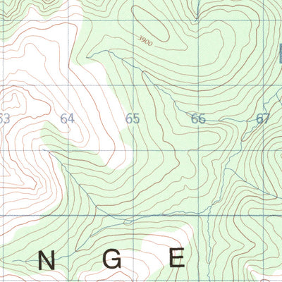 Natural Resources Canada Home Creek, YT (115J13 CanMatrix) digital map