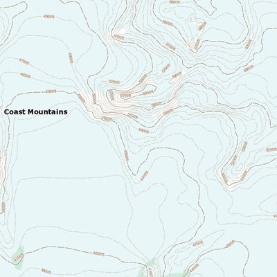 Natural Resources Canada Hoodoo Mountain, BC (104B14 Toporama) digital map