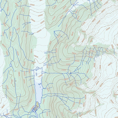 Natural Resources Canada Hoodoo Mountain, BC (104B14 Toporama) digital map
