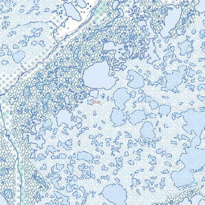 Natural Resources Canada Hoot Creek, MB (054F12 Toporama) digital map