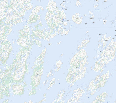 Natural Resources Canada Hopedale, NL (013N08 Toporama) digital map