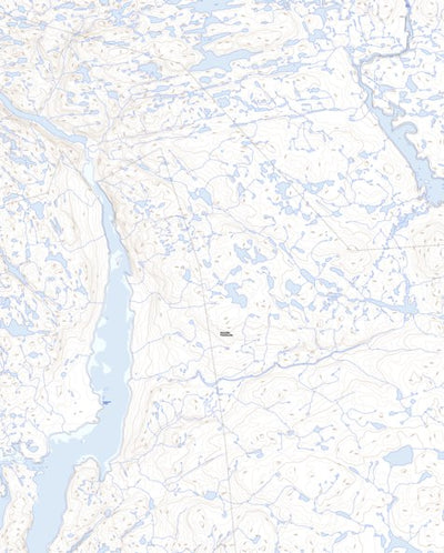Natural Resources Canada Hoppner Inlet, NU (046J13 Toporama) digital map