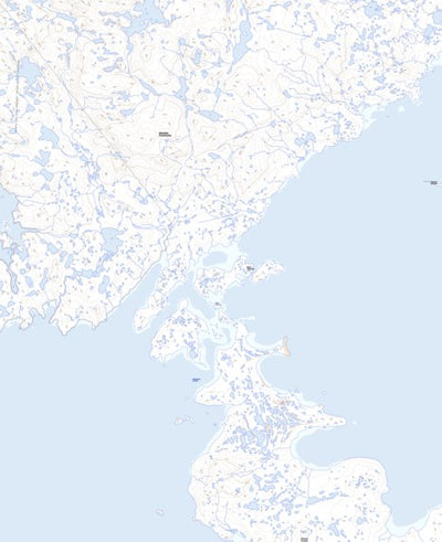 Natural Resources Canada Hoppner Strait, NU (046J06 Toporama) digital map