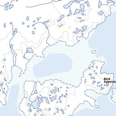 Natural Resources Canada Hoppner Strait, NU (046J06 Toporama) digital map