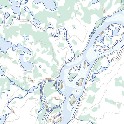 Natural Resources Canada Hornby Point, NT (066D04 Toporama) digital map