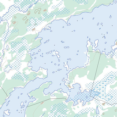 Natural Resources Canada Horsfall Island, MB (063J08 Toporama) digital map
