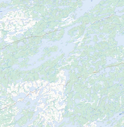 Natural Resources Canada Hostile Lake, NT (075B16 Toporama) digital map