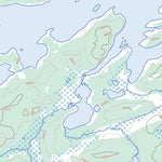 Natural Resources Canada Hostile Lake, NT (075B16 Toporama) digital map