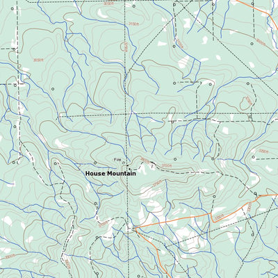 Natural Resources Canada House Mountain, AB (083O04 Toporama) digital map