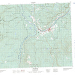 Natural Resources Canada Houston, BC (093L07 CanMatrix) digital map