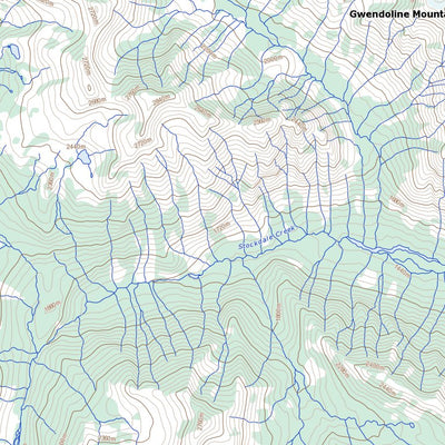 Natural Resources Canada Howser Creek, BC (082K10 Toporama) digital map
