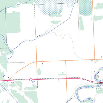 Natural Resources Canada Hudson Bay, SK (063D16 Toporama) digital map