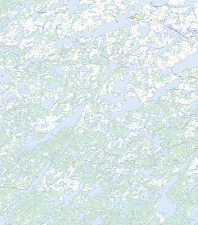 Natural Resources Canada Hunter Lake, NT (086A03 Toporama) digital map