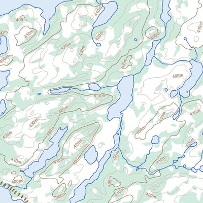 Natural Resources Canada Hunter Lake, NT (086A03 Toporama) digital map