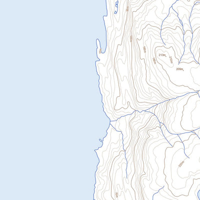Natural Resources Canada Hurditch Peninsula, NU (058B05 Toporama) digital map