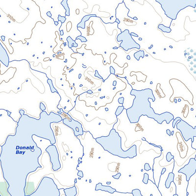 Natural Resources Canada Hutton Lake (064O16 Toporama) digital map