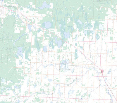 Natural Resources Canada Hythe, AB (083M05 Toporama) digital map