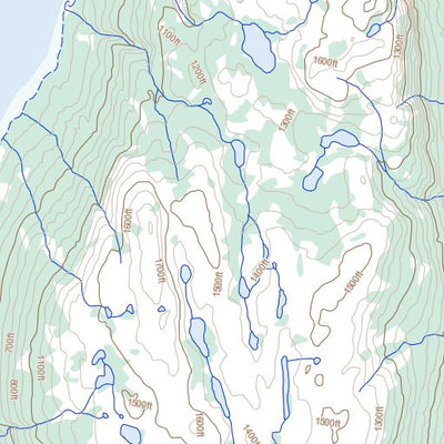 Natural Resources Canada Ikarut River, NL (014L03 Toporama) digital map
