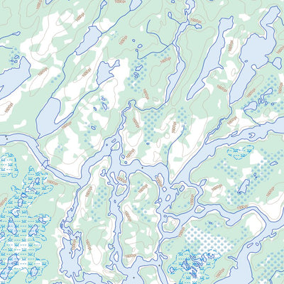 Natural Resources Canada Île Bohier, QC (033A08 Toporama) digital map