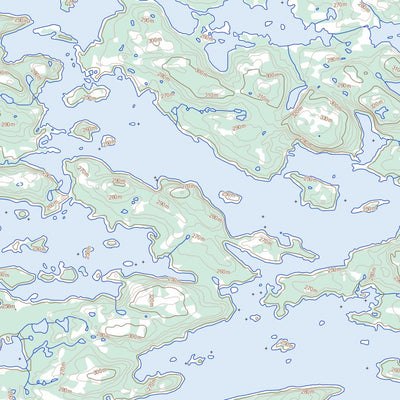 Natural Resources Canada Île Doutt, QC (034A12 Toporama) digital map