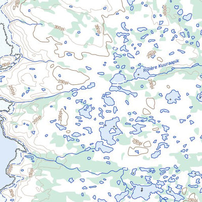 Natural Resources Canada Île Hendry, QC (024K08 Toporama) digital map