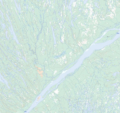 Natural Resources Canada Île Koksoak, QC (024F14 Toporama) digital map