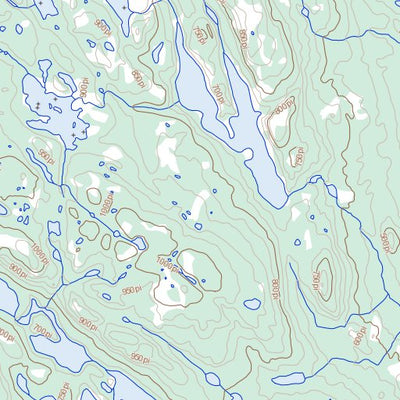 Natural Resources Canada Île Koksoak, QC (024F14 Toporama) digital map
