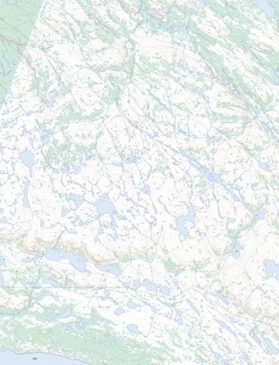 Natural Resources Canada Impact Lake, NU (086N11 Toporama) digital map