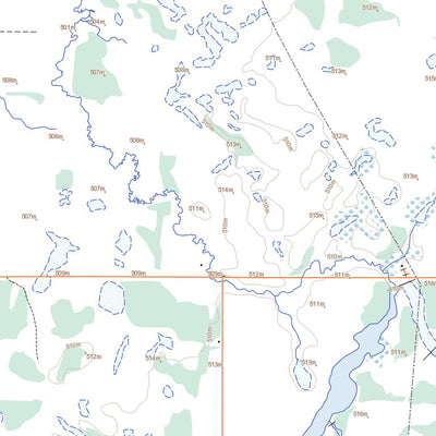 Natural Resources Canada Imperial, SK (072P06 Toporama) digital map