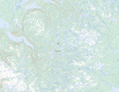 Natural Resources Canada Indian Lookout, NL (012I03 Toporama) digital map