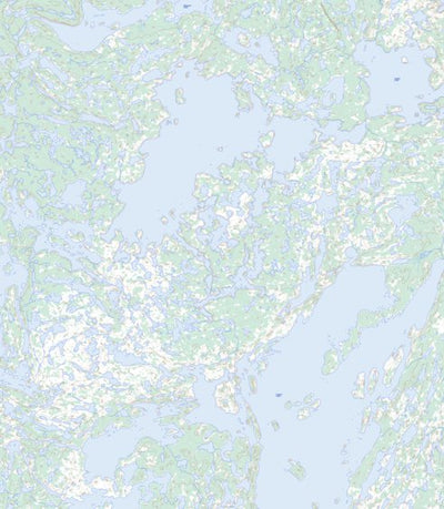Natural Resources Canada Ingray Lake (086C08 Toporama) digital map
