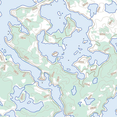 Natural Resources Canada Ingray Lake (086C08 Toporama) digital map