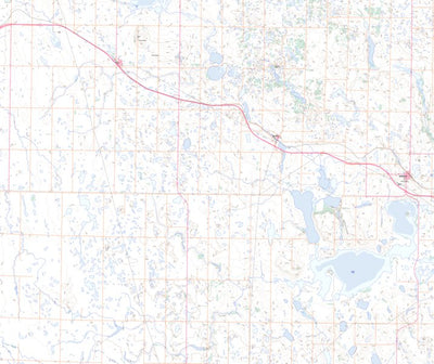Natural Resources Canada Innisfree, AB (073E05 Toporama) digital map
