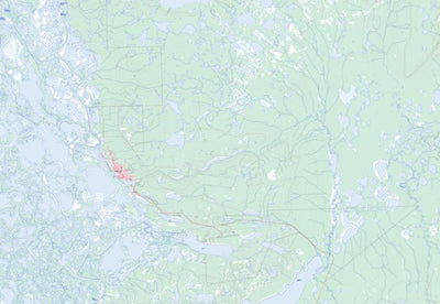 Natural Resources Canada Inuvik, NT (107B07 Toporama) digital map
