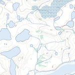 Natural Resources Canada Investigator Island, NT (087E12 Toporama) digital map