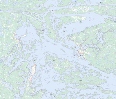 Natural Resources Canada Island Lake, MB (053E15 Toporama) digital map