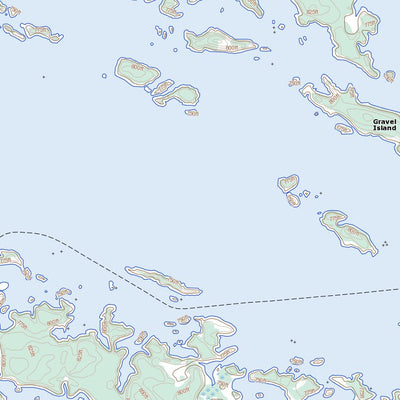 Natural Resources Canada Island Lake, MB (053E15 Toporama) digital map