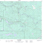 Natural Resources Canada Isle Pierre, BC (093G14 CanMatrix) digital map