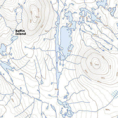 Natural Resources Canada Isortoq River (037E14 Toporama) digital map