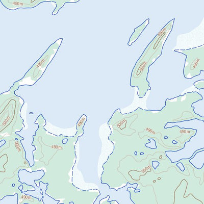 Natural Resources Canada Ispatinow Island, SK (074G07 Toporama) digital map