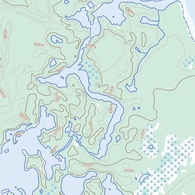 Natural Resources Canada Ispatinow Island, SK (074G07 Toporama) digital map