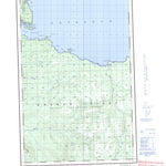 Natural Resources Canada Jalun River West, BC (103K02_W CanMatrix) digital map