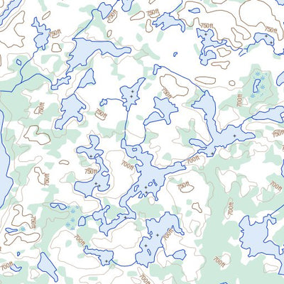 Natural Resources Canada Jennejohn Lake, NT (085I05 Toporama) digital map